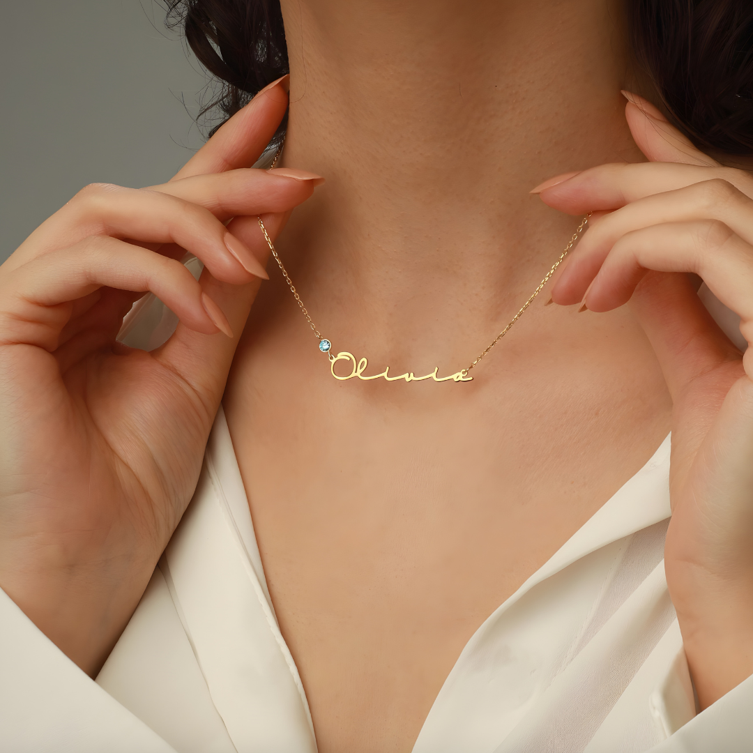 Necklace Your Name, Your Light