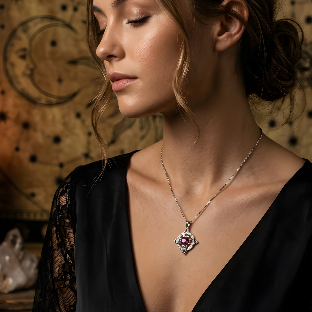Necklace Knot of Bruja Protector