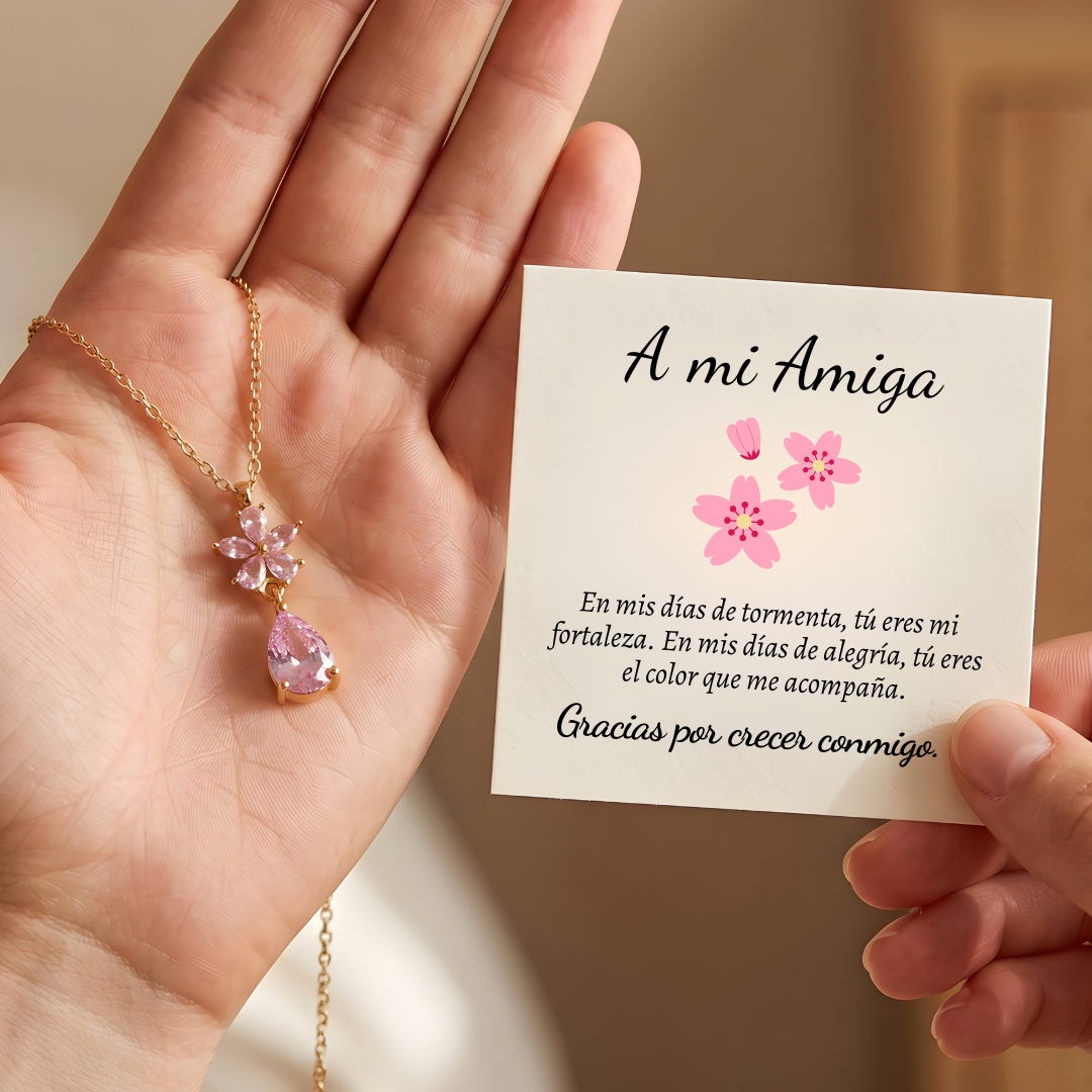 Necklace Flower of The Friendship