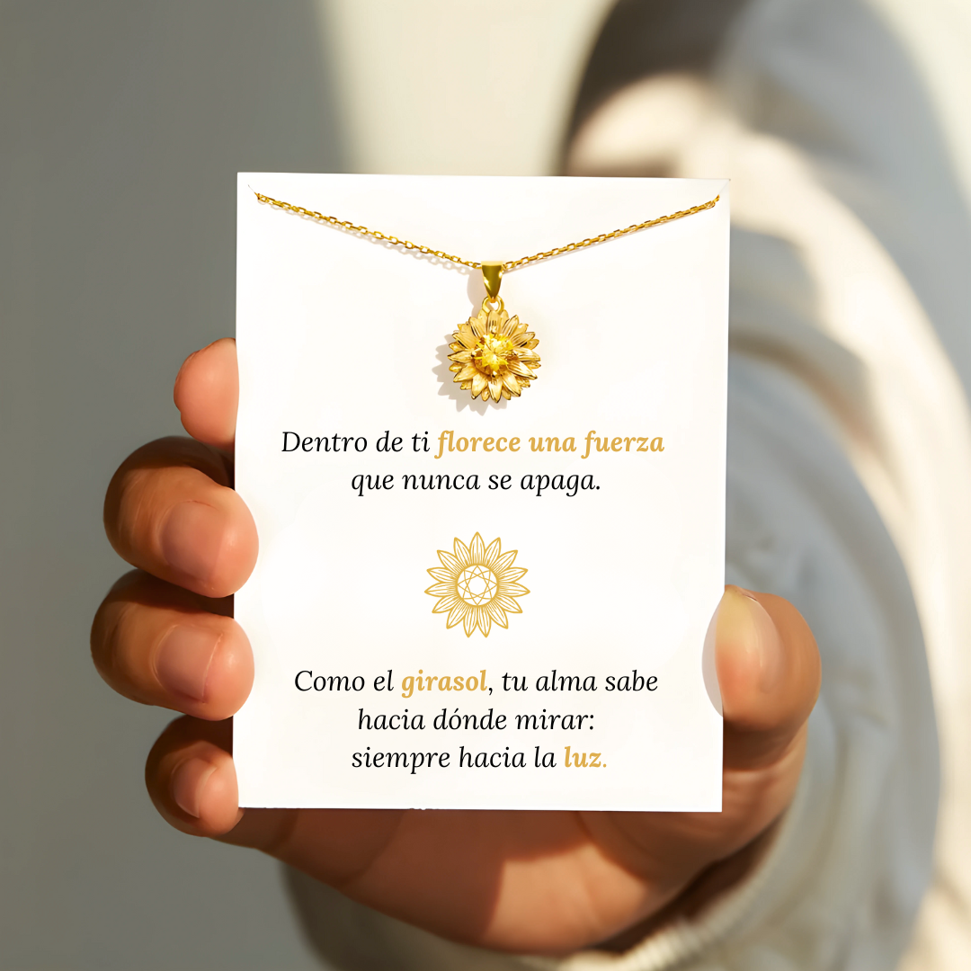 Necklace Soul Sunflower