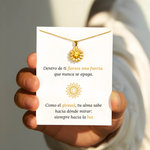 Necklace Soul Sunflower