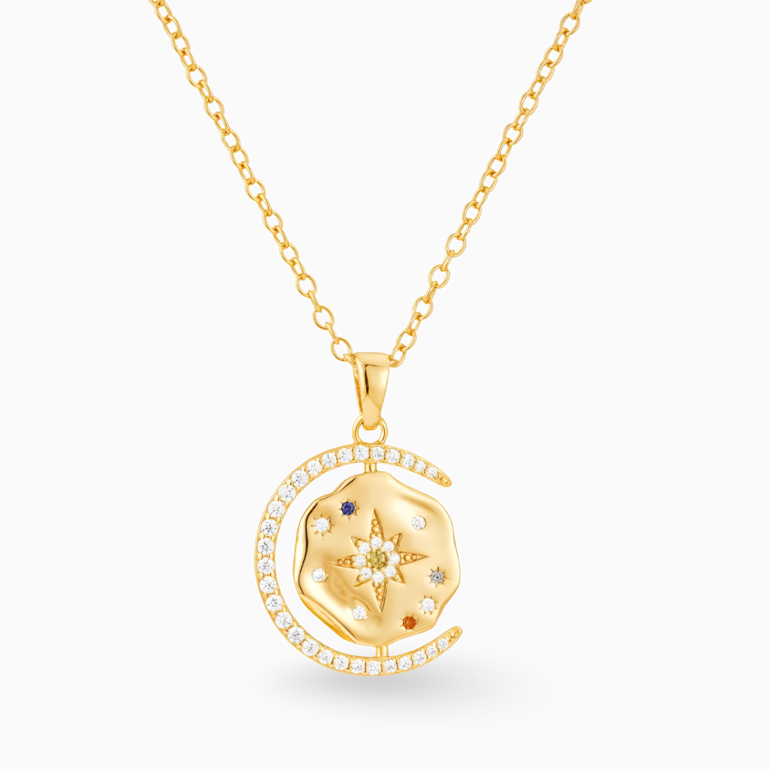 Necklace my Sun, Moon and Stars