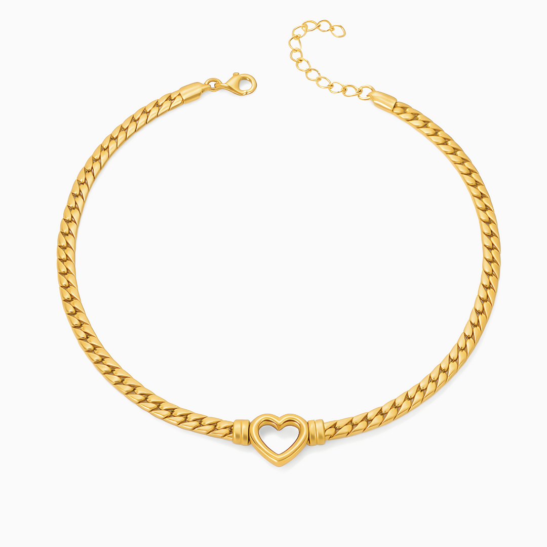 Necklace Choker of Heart