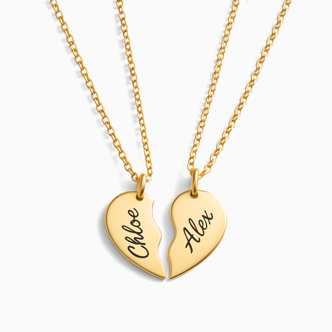Necklace Mitad Love and Commitment