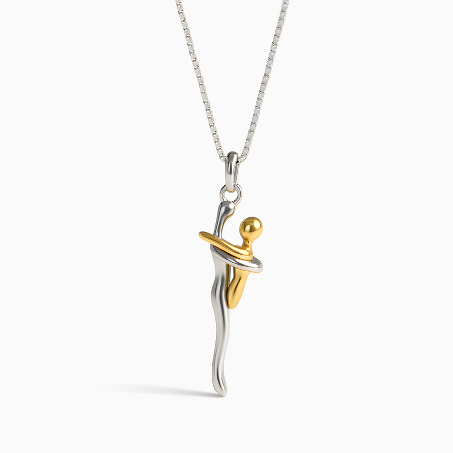 Necklace Hug of Mom