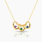 Necklace Hearts Interlocking for my Mother