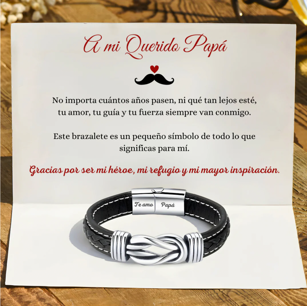 Bracelet Knot Infinity Dad