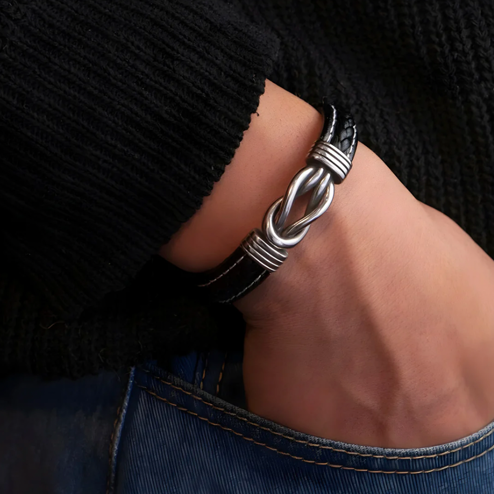Bracelet Knot Infinity Dad