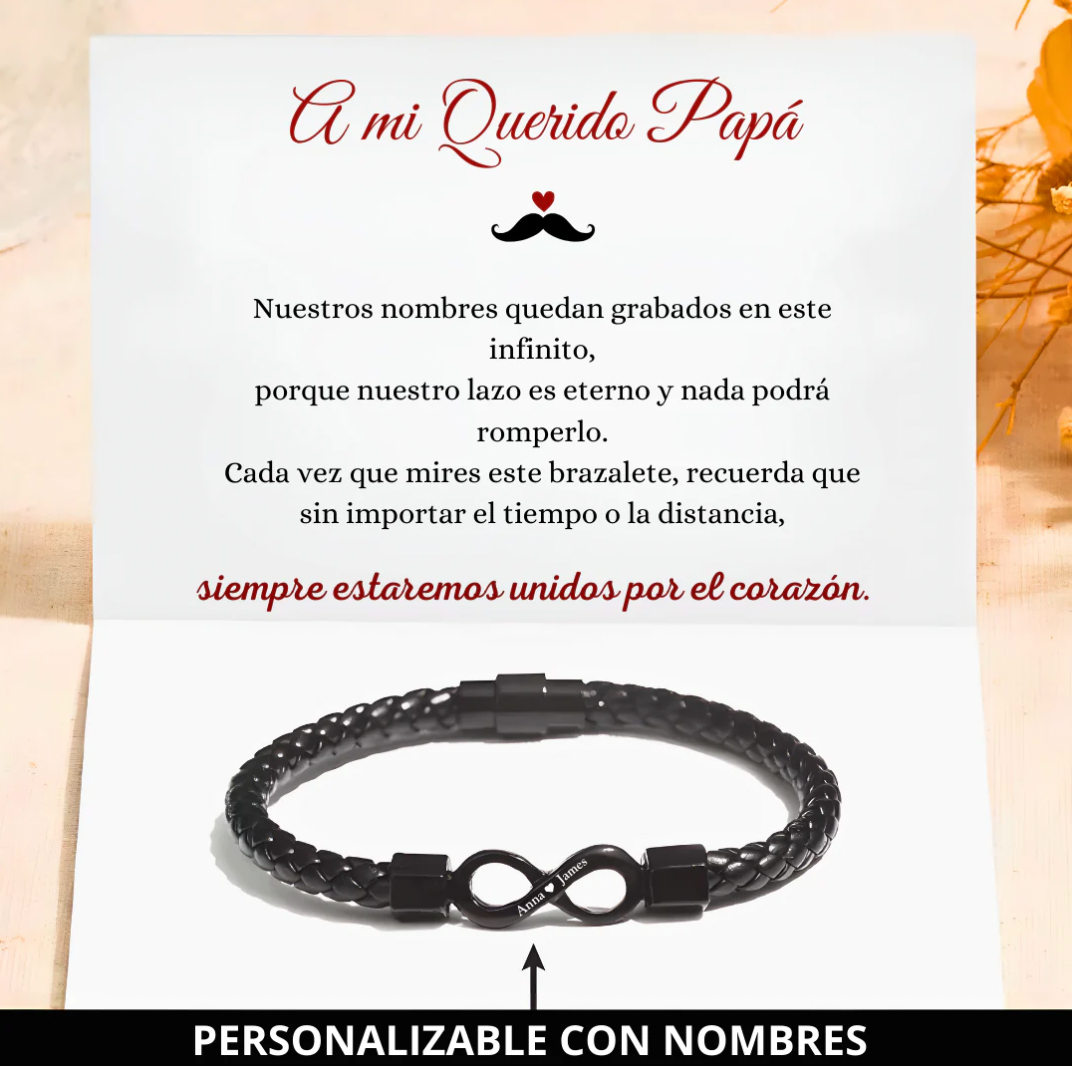Bracelet Infinity for my Father