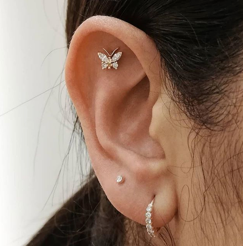 Earrings Butterfly