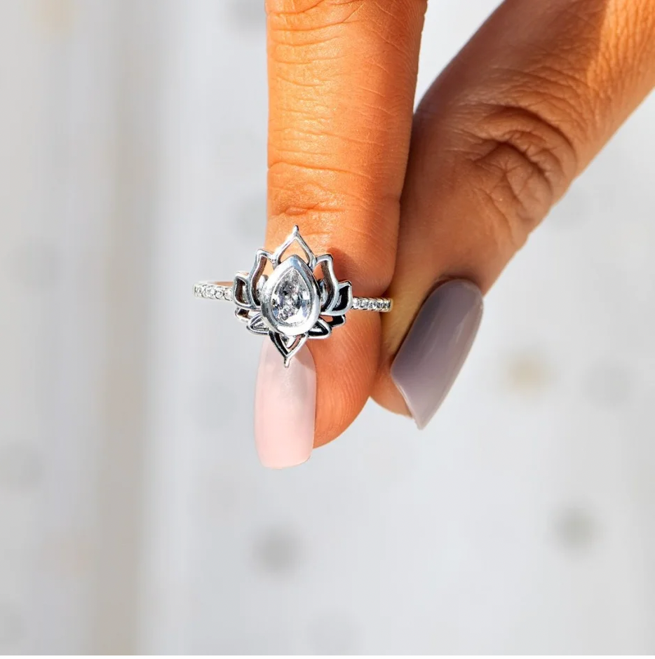 Ring Lotus Begin of New