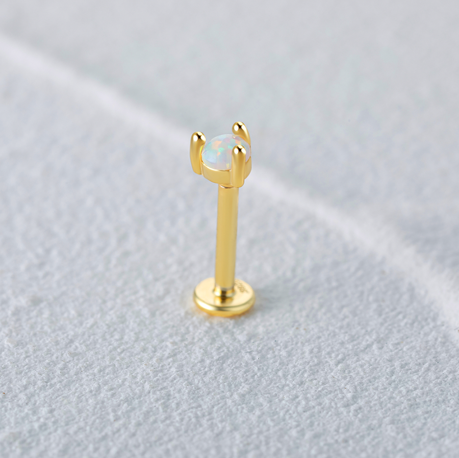 Earrings White Pearl