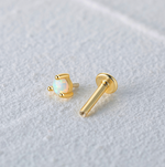 Earrings White Pearl