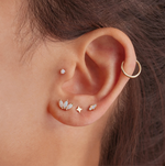 Earrings White Pearl
