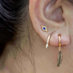 Earrings Evil Eye