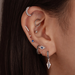 Earrings Evil Eye