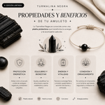Bracelet Turmalina Negra