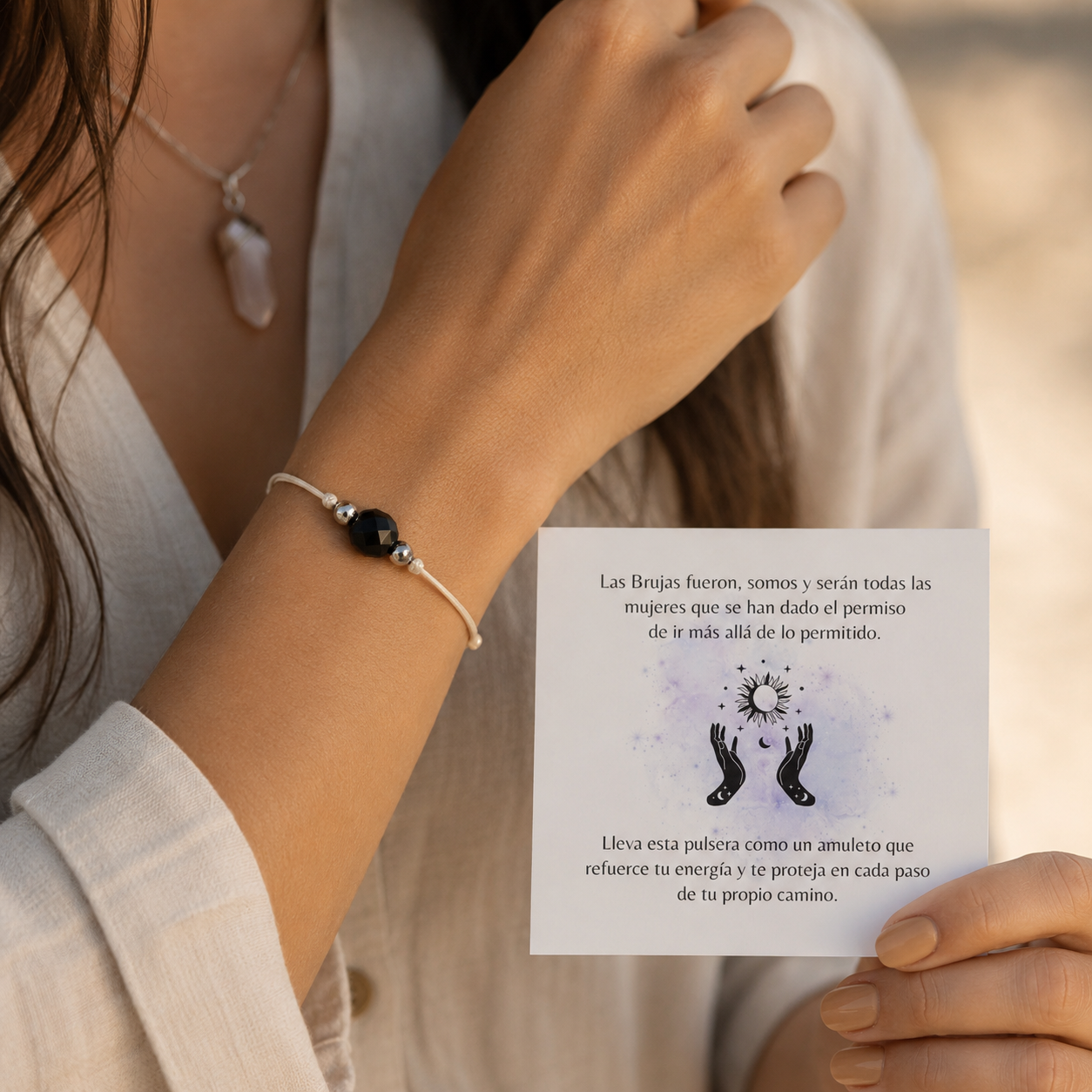 Bracelet Turmalina Negra