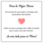 Necklace Personalizado with Stone of Birth for my Mother