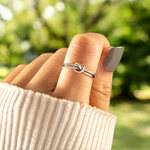 Ring Knot of Heart Your and I