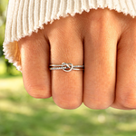 Ring Knot of Heart Your and I