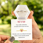 Ring Knot of Heart Your and I