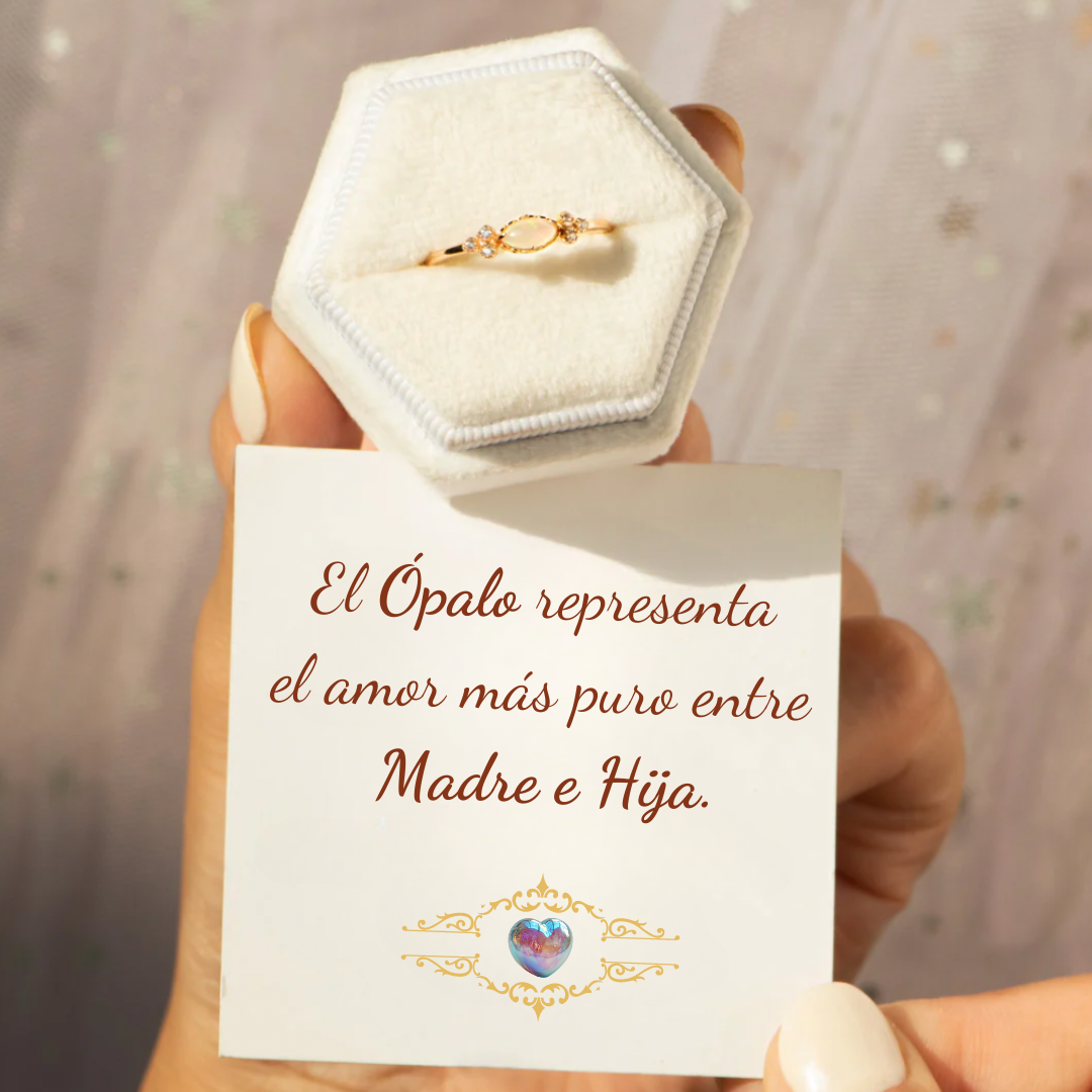 Ring Opal of Love Mother & Daughter
