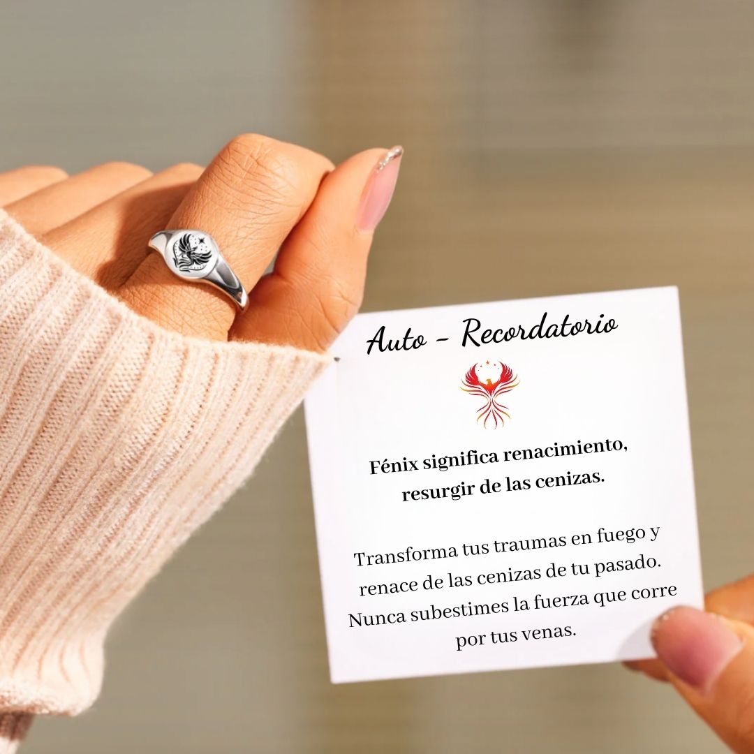Ring Phoenix Renace of Tus Cenizas