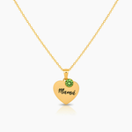 Necklace Personalizado with Stone of Birth for my Mother