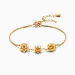 Bracelet with Flores of Birth