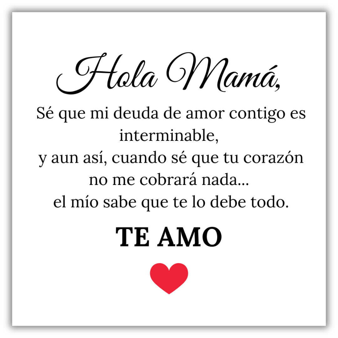 Necklace Hug of Mom