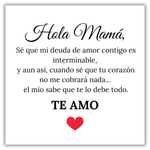 Necklace Hug of Mom