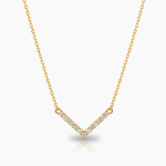 Necklace V Diamond Shine