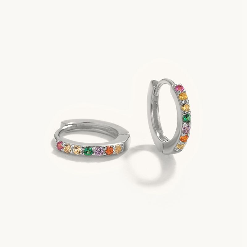 Earrings Zircon Bohemia
