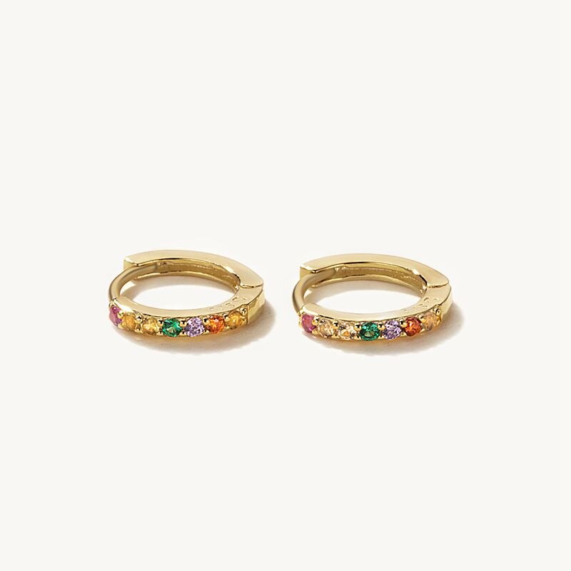 Earrings Zircon Bohemia