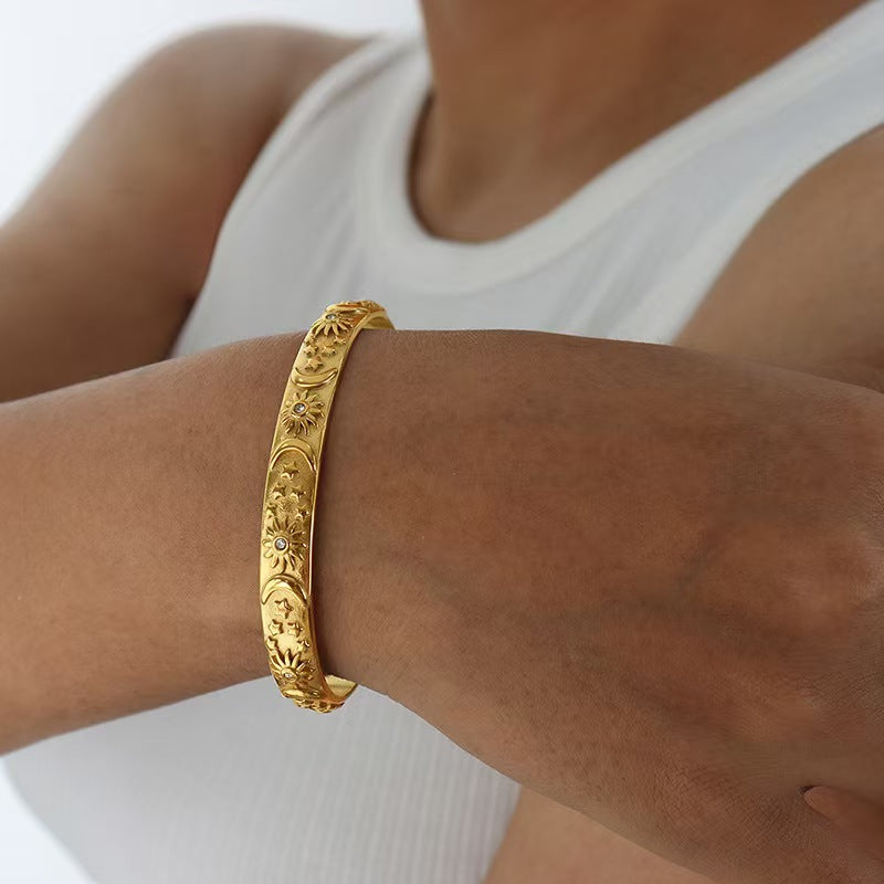 Bracelet Sun, Moon and Stars