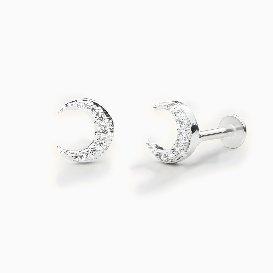 Earrings Mini Moon S925