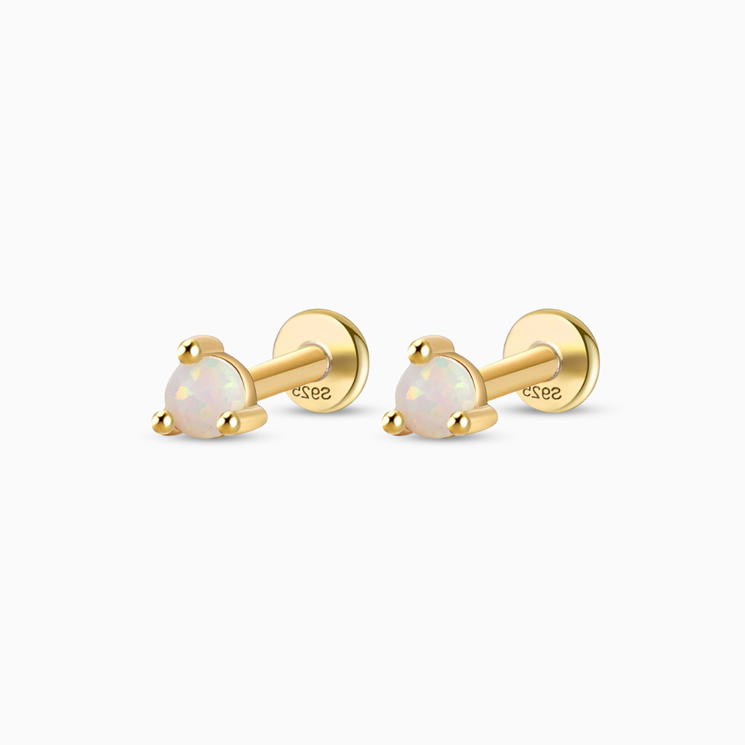 Earrings White Pearl