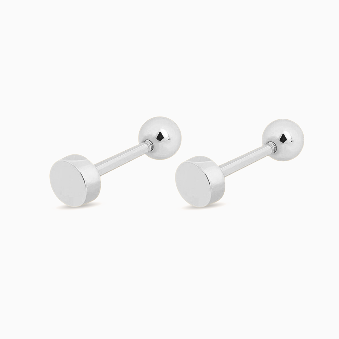 Earrings Huggie Pop S925