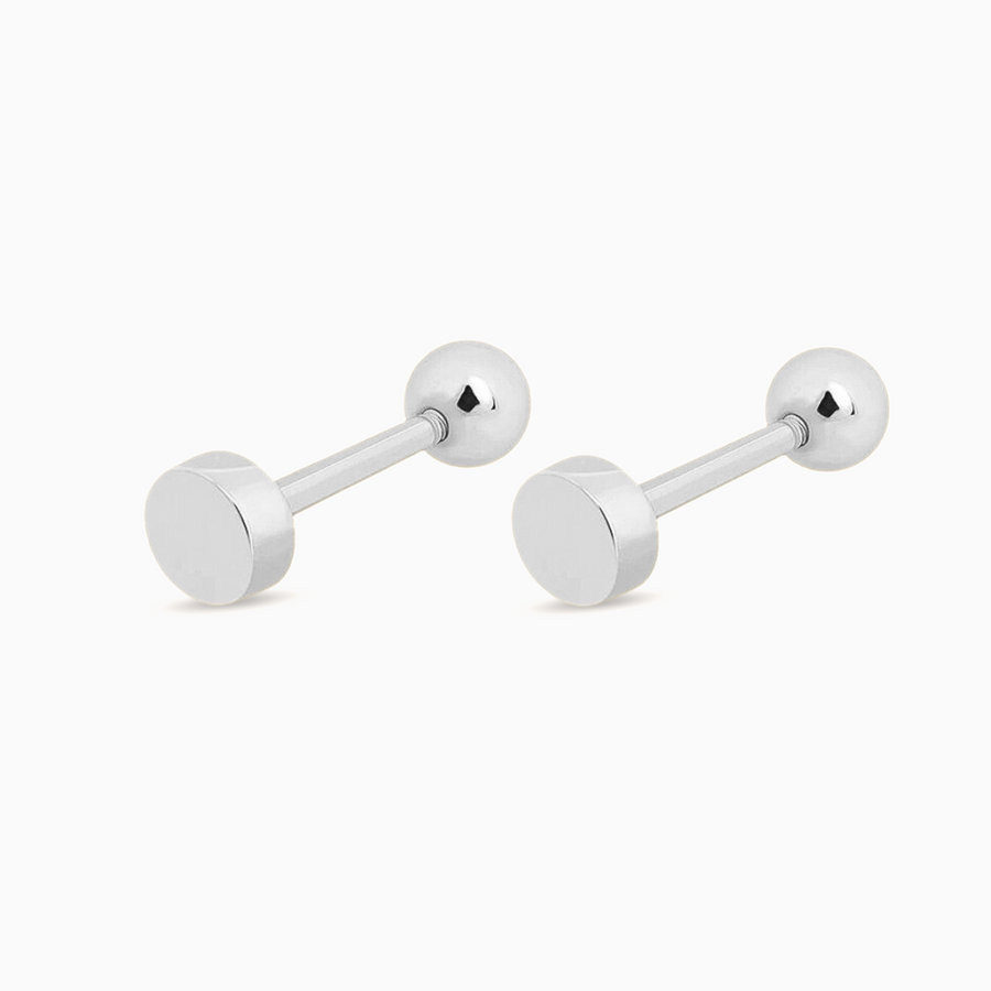 Earrings Huggie Pop S925