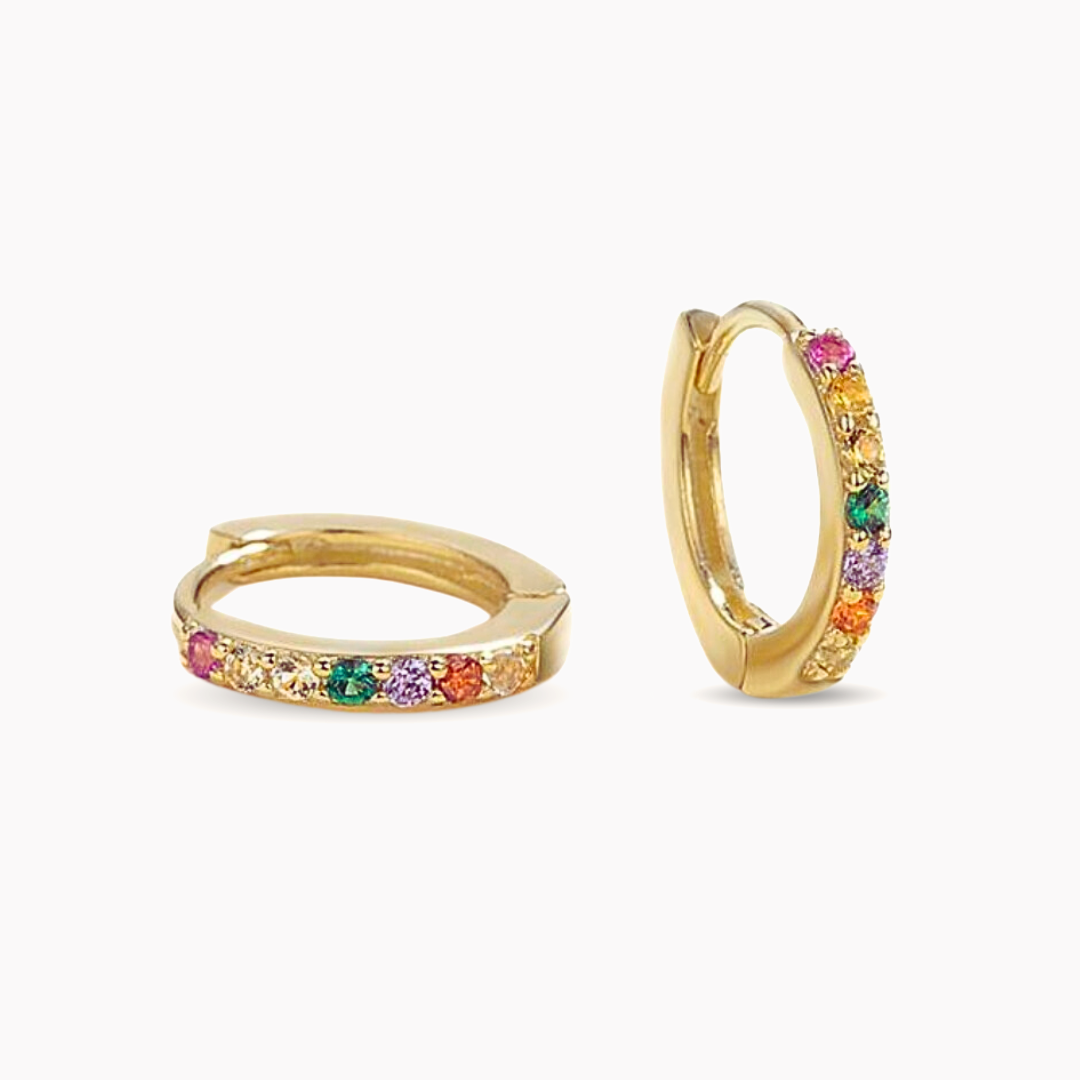 Earrings Zircon Bohemia