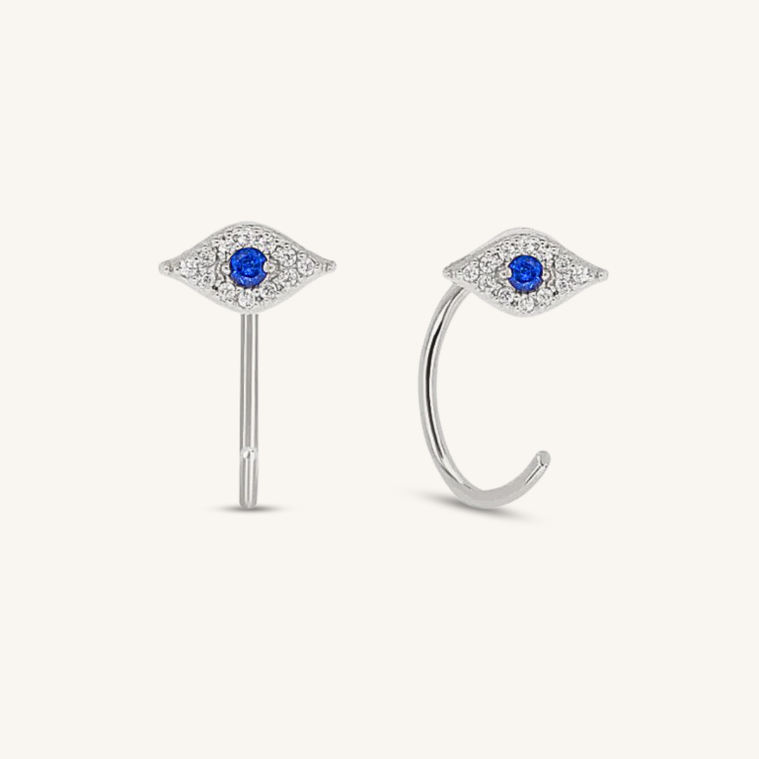 Earrings Evil Eye