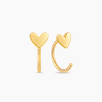 Earrings Huggie Cora