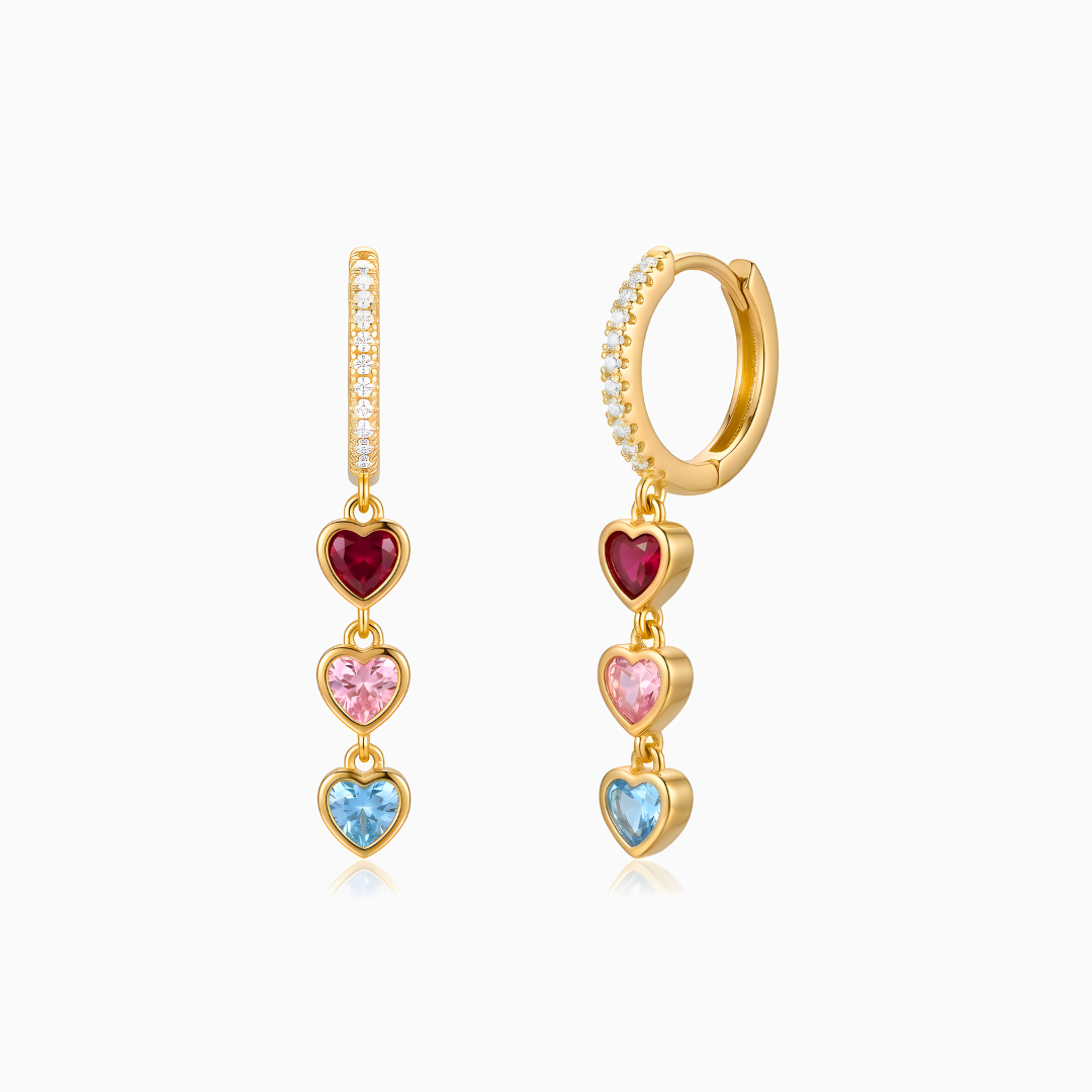 Earrings I Love You Mom – Personalizados