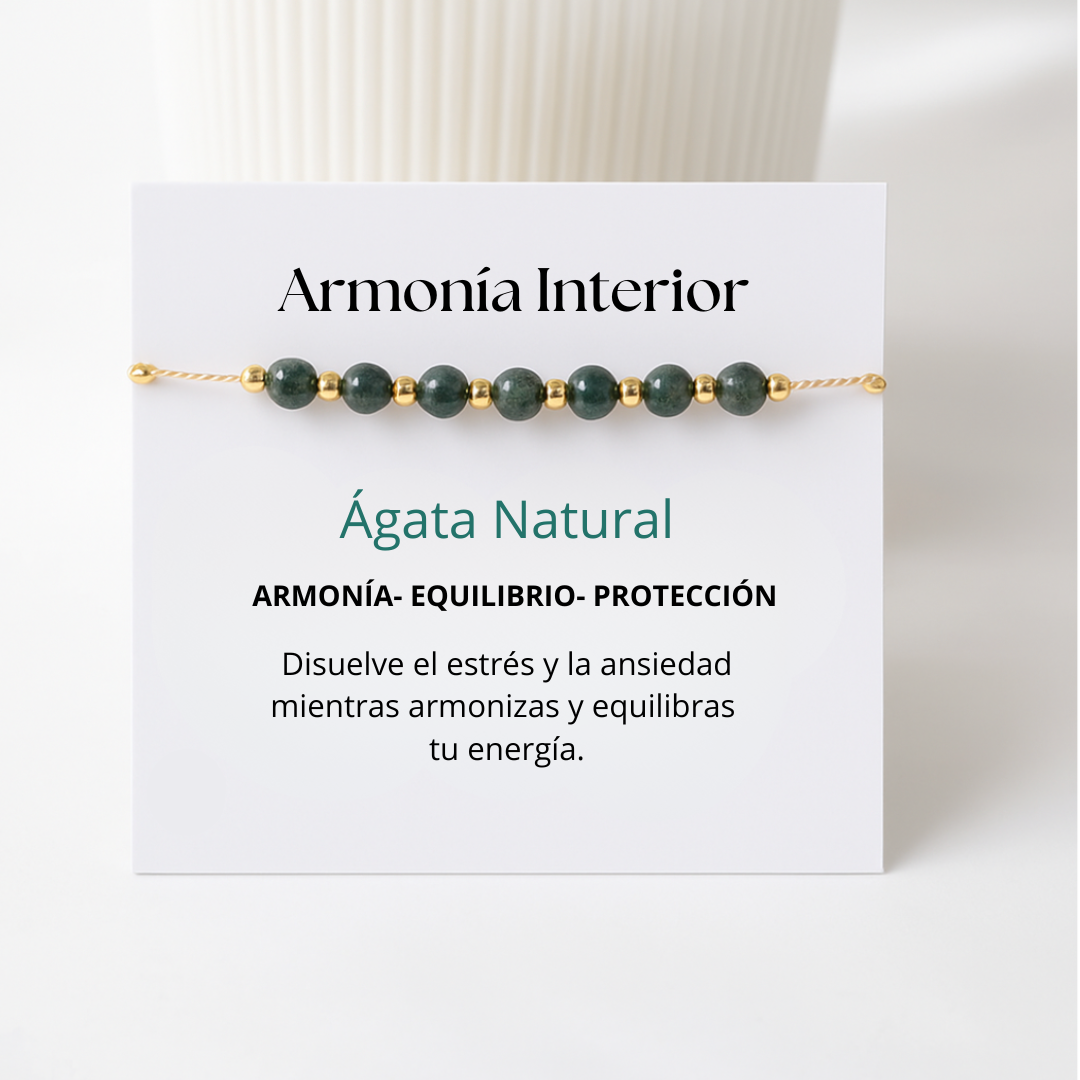 Bracelet Harmony Inner of Agata Natural