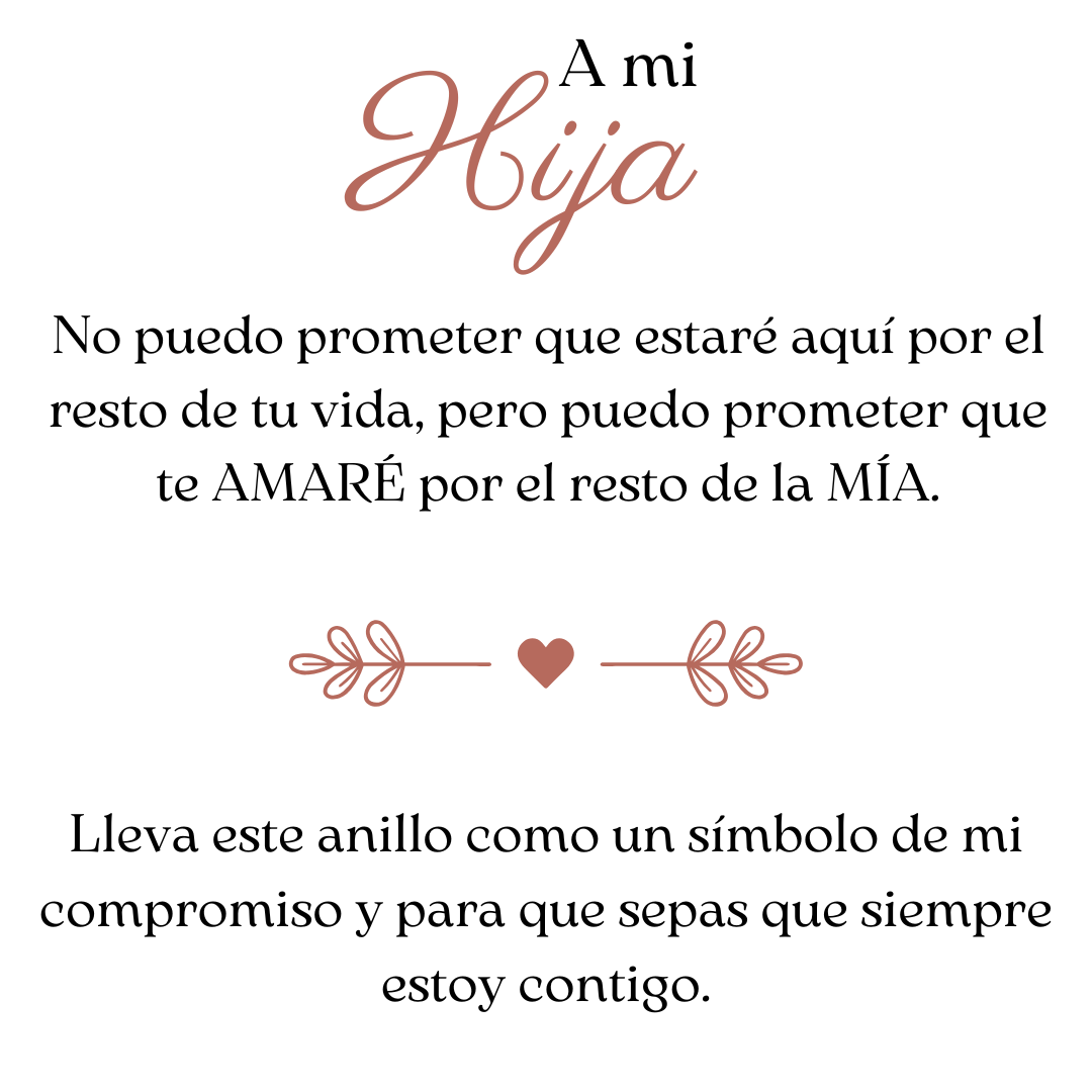 Ring Promise Eternal for my Daughter