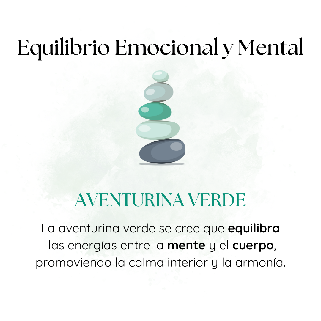 Bracelet Balance Inner Aventurina Verde Natural