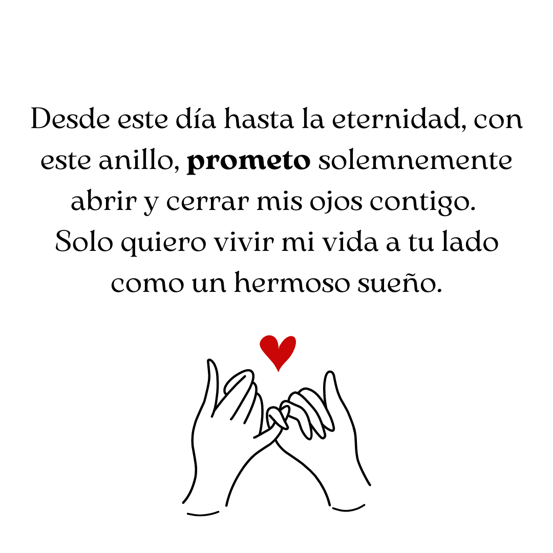 Ring Promise of Love Juego of Rings of Pareja