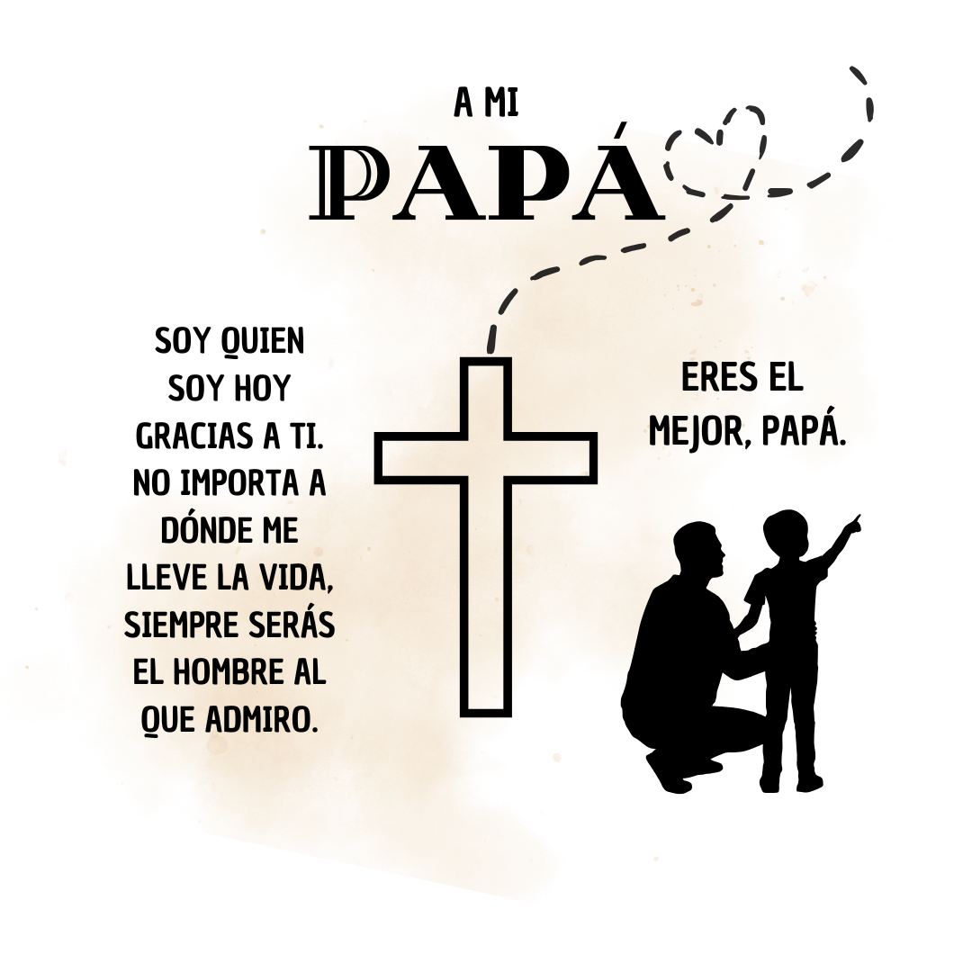 Necklace Bendicion of Dad