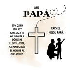 Necklace Bendicion of Dad